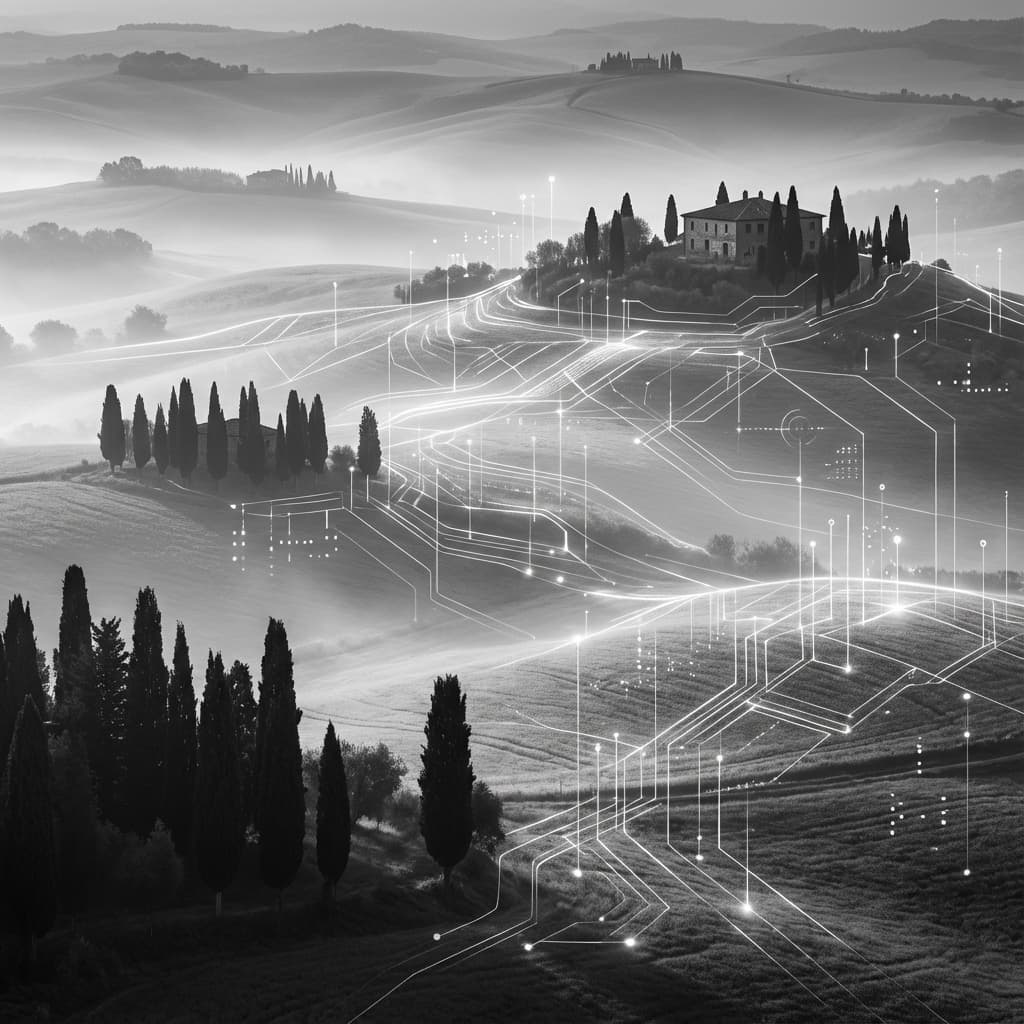 Renaissance Landscape with Decentralized Data